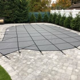 Gray Upgraded Mesh Pool Cover