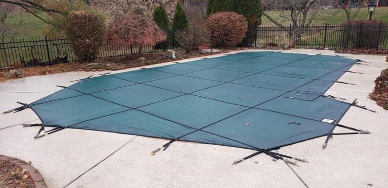 Rayner Green Mighty Mesh Installed - Pool Safety Covers Loop Loc, Meyco ...