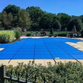 Merlin Blue Solid Pool Cover