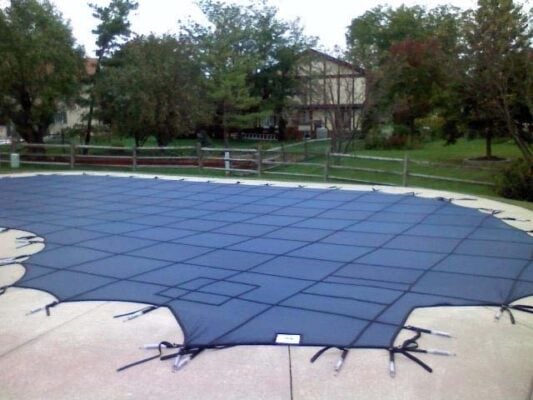 Rayner Blue Safety Mesh Pool Cover