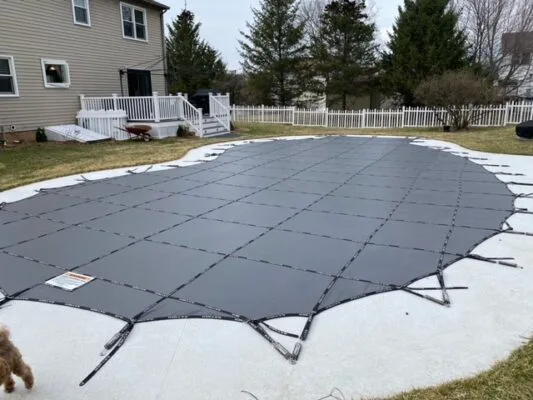 Rayner Mighty Mesh Gray Pool Cover
