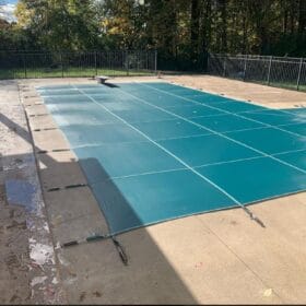 MeycoLite Green Mesh Safety Pool Cover