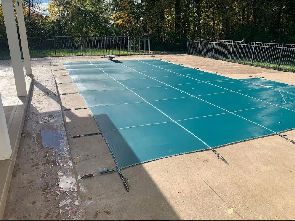 MeycoLite Green Mesh Safety Pool Cover