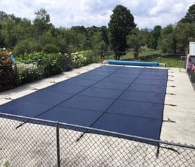 Yard Guard Bloc Mesh 99 Blue Mesh Pool Cover