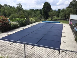 Yard Guard Bloc Mesh 99 Blue Mesh Pool Cover