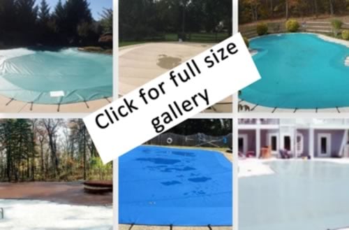 Pictures of Bungee Safety Pool Covers